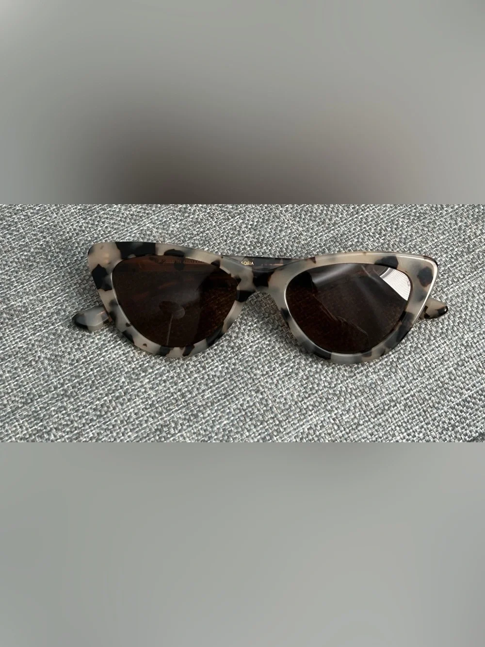 Banbé The Sofia Cat-Eye Tortoiseshell Sunglasses - Bonde Tort Brown